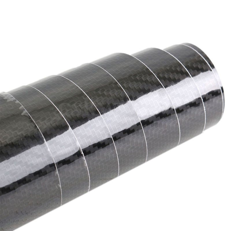 LZLRUN 5D High Gloss Carbon Fiber Vinyl Wrap - Outdoor Rated for Automotive Use - 1.5ft x 5ft Knife + Hand Tool - Image 2